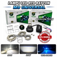 CAHAYA H6 H4 H7 Rayton RTD M9C M9 43 Watt Headlight Biled Flat Cut Off Mini Projector Rayton RTD