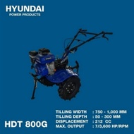 Mesin Traktor Bajak Sawah Mini Hyundai
