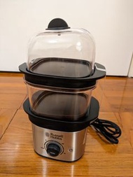 [日本原裝電器] Russell Hobbs Food Steamer 小型電蒸爐 | 蒸蛋 | [日本插頭] 如有變壓器適用 | 不佔空間