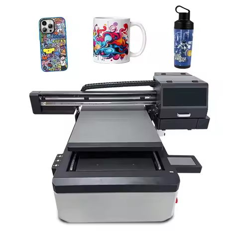 3D Embossed Effect L805 Uv Printer Vacuum Adsorption Platform Uv logo Lazer Printer Glass Plastic A2