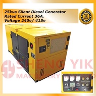 Shengyik 25kva Silent Type Diesel Generator
