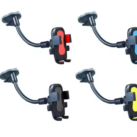 1Pc Flexible Long Arm 360 Degree Rotation Car Mount Mobile Phone Holder for Your Mobile Phone Stand 