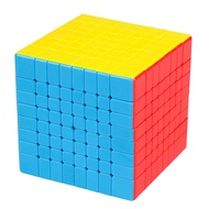 MOYU Speedcube Meilong Magic Cube Stickerless 4x4 5x5 6x6 7x7 8x8 ความเร็วปริศนาก้อนของเล่นของขวัญ