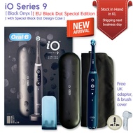 Oral-B iO Series iO9 Black Onyx Special Edition Electric Toothbrush Revolutionary Magnetic Technology [EU Edition]