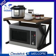 【Dealslick】Microwave Oven Rack Microwave Shelf,Microwave Rack,Kitchen Microwave Stand,Microwave Stand with Storage