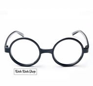 Gọng Kính cận Kính giả cận Mắt tròn xoe ngố Nobita cho bé (ĐEN)