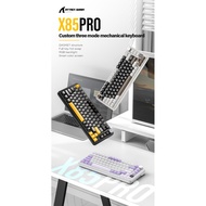 Attack Shark X85PRO Three-Mode RGB Bluetooth Wireless Luminous with Display Screen Customized Hot Sw