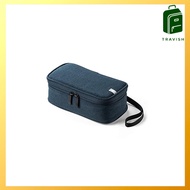 Sanwa Direct Deep Gadget Pouch with Dividers for Travel and Business Trips - Convenient Storage Pouc