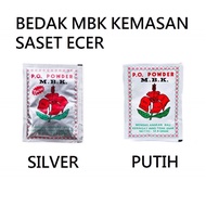 PUTIH Mbk Powder Deo/Powder MBK Sachet White/Silver