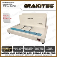 Mesin Jilid Buku Bending F4 Lem Panas Bending Kualitas / Penerbit ( Mesin Binding untuk jilid percet