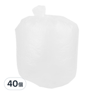Tamsaa 搬家用大型塑膠袋 大 透明色  40個  130L
