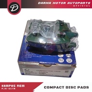REAR BRAKE PAD Original COMPACT MITSUBISHI LANCER CEDIA 1,800cc 1.8 CS5A 2003-2007 PJN-651M MR955068