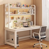 Bookshelf Desktop Hole Board Student Table A9L Cream Desk Influencer Household Style Desk Computer D