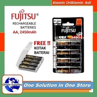 Fujitsu AA min 2450mah Battery - 2550mah Rechargeable Battery Eneloop