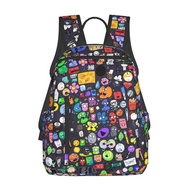 Bfdi Lightweight Backpack Outdoor Travel Kids Large Capacity Student Schoolbag Casual Shoulder Bag