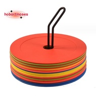 10Pcs Soccer Flat Cones Marker Disc Marker Disc  Marker Disc Basketball Sports Speed Agility Trainin