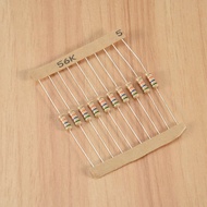 500pcs 50 Values 1/2W 0.5W 5% Carbon Film Resistors Assorted Kit Set