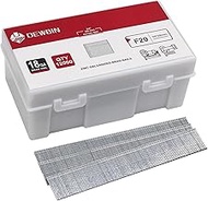 DEWBIN 18 Gauge Brad Nails, 12000 Counts 3/4-inch 18 GA Brad Nails, Galvanized Nails for Nail Gun, F