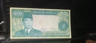 Bl3564 Uang Kuno 1000 Rupiah 1960 Soekarno Ready Asli