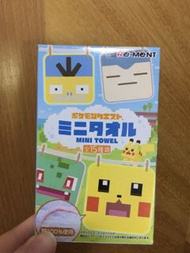 (包平郵) Pokemon 毛巾仔 小朋友用 寵物小精靈 毛巾 比卡超 小火龍 車厘龜 傑尼龜 杰尼龜 奇異種子 妙蛙種子 耿鬼 蚊香蝌蚪 寶可夢 神奇寶貝 皮卡丘 卡通 公仔 盒玩 食玩 盲盒 擺設