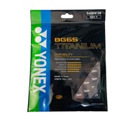 YONEX BG 65 TITANIUM BADMINTON STRINGS