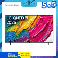 LG 65" HDR10 Smart 4K UHD Ai ThinQ QNED LED TV 65QNED80ASA