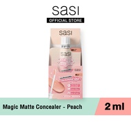 [6pcs/Box] sasi เมจิก แมท คอนซีลเลอร์ พีช Magic Matte Concealer Peach 2 ml