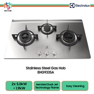 Electrolux EHG933SA 86cm UltimateTaste 300 Built-in gas hob with 3 cooking zones Stainless Steel Gas