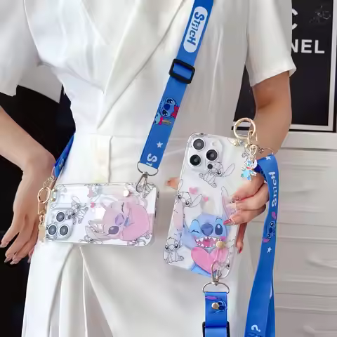 Love Stitch For Samsung Galaxy A7 A8 A9 A6 Plus J6 J8 PLus A10 A20 A30 A50 A70 A20s A20E A10s A10E C