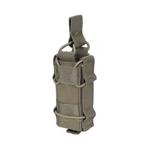 Tactical Pistol Magazine Pouch 9mm Pistol Single Mag Bag Molle Flashlight Holsters Pouch Hunting Gun