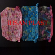 ABSTRACT OVALE MOTIF MICA BAG