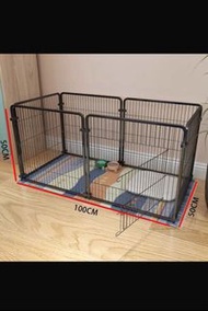 大狗狗圍欄 Dog fence 狗籠 貓籠 dag cage 狗圍欄狗狗圍欄狗欄 家用室 內中型犬狗欄寵物栅欄 自由組合隔離欄 Dog Cage