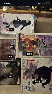 海賊王 龍珠 一番賞 進擊的巨人一番賞 長闊盒