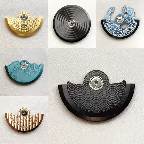 Customized Rotor NH35 Movement Roto Fit for NH38 NH39 4R35 7S26 NH35 Movement Pendulum Oscillating W