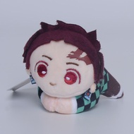 XY SQ4 Demon Slayer ของเล่นตุ๊กตาของเล่น Tanjirou Nezuko Zenitsu ตุ๊กตาพวงกุญแจกระเป๋าจี้ของขวัญเด็ก