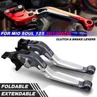 For YAMAHA MIO SOUL I125/CARB/SOUL GT 115/125 Clutch Lever Brake Lever Set Foldable Adjustable Handl