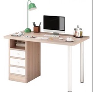 （訂貨價$538up）北歐書桌 加粗5cm鋼架 三櫃桶 電腦枱(100cm|120cm寬) 書枱 Desk