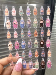 DIY 63Pcs/Piece Kawaii Nail Sticker Girl Sticker Cute Water Bottle Notebook Suitcase Diary Sticker M