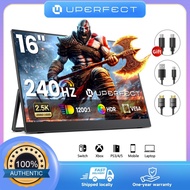 UPERFECT 16 inch 2.5K gaming portable monitor 240hz  display For SAMSUNG DEX PC Gaming Xbox PS4/5 la