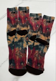 現貨North Face - 扎染中筒襪 - Embroidery logo Dye tie crew socks (Size: L 25 - 30 cm / M - 21 - 25 cm)  $45/1