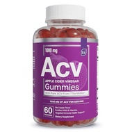 Essential Elements Apple Cider Vinegar Gummies from The Mother - Naturally-Sourced, Vegan ACV with F