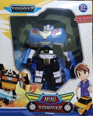 Mainan Robot Mini POLICE TRON 4cars Combine