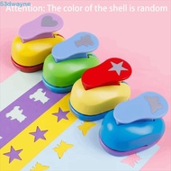 DWAYNE Flower Furador, Random Color 7*6*4cm DIY Paper Cut Puncher, Punches Maker Labor Saving Large 