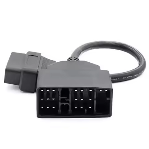 OBD2 Cable Adapter for Toyota 17Pin Male To 16Pin Female OBD Adapter To OBDII Connector for Toyota 2