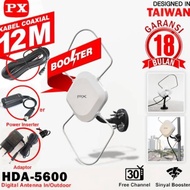 PX HDA5600 - PX ANTENA TV DIGITAL INDOOR OUTDOOR ANTENA TV LED PX HDA