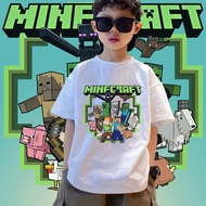 HOT Kids Minecraft Jj & Mikey Maizen Shirt Game Jersey For And Comfortable Fabrics 100cm-150cm