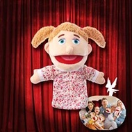 Daughter Hand Puppets - Soft Plush Hand Puppets Interactive Role-Play Storytelling Toys for Kids, Im