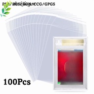 DUCKIHOGAN 100 Sheets PSA BGS Card Brick Film, Waterproof Durable PSA BGS Slab Sleeve, Transparent S