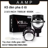 3/2.5 inch dual LED projector lens H4 H7 9005/HB3 9006/HB4 led car headlight h4 car car car light bu