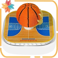 Tear Off Calendar Mini Desk Calendar DIY Gifts 3D Tree Basketball Calendar 3D Standing Ornament